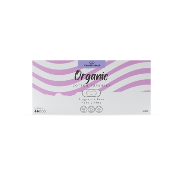 Care & Protect Organic 30 Pant Liners - Pack of 30