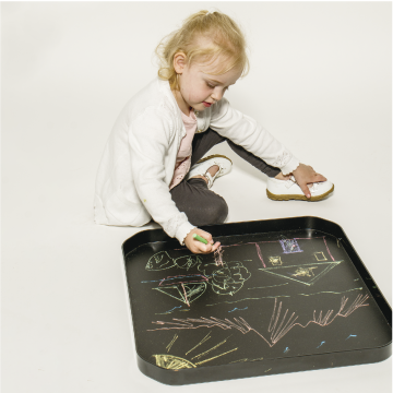 Fun 2 Play Tray Black