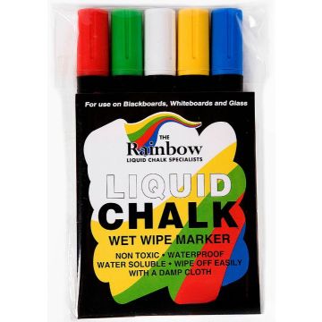 LIQUID CHALK PENS (5PK) 5MM