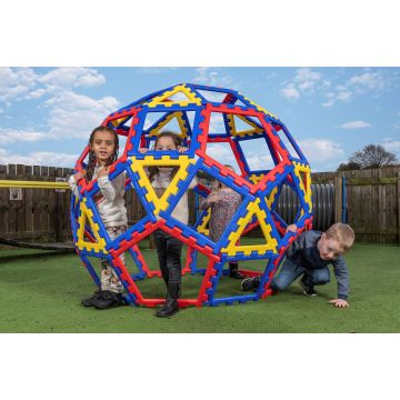XL Polydron Geometric Building Dome