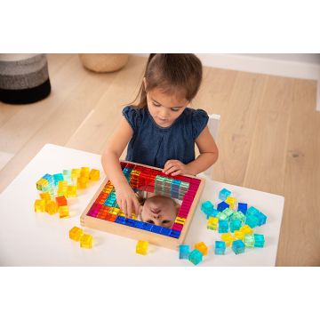 Gem Cube Mirror Tray 100PK