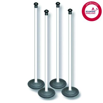 Sure Shot Rounders Set 4 of Posts Junior 0.9m Height