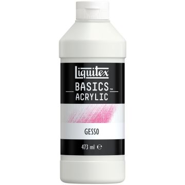 Liquitex Basics Acrylic Mediums - Gesso - 473ml