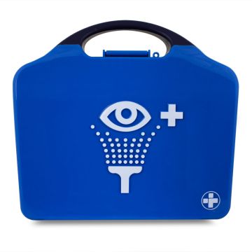 Double Eye Wash Station Blue Aura3 Box