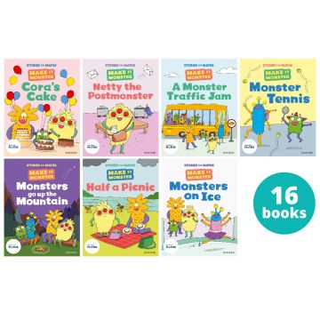 Stories for Maths: KS1 Make It Monsters Mixed Pack 16