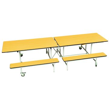 Mobile Folding Bench Unit 11-14yrs Maple