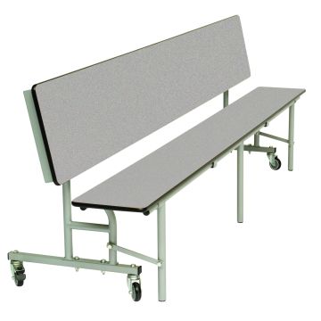 Convertible Mobile Folding Bench Unit - 11-14Y Grey