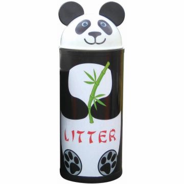 Litter Bin Large - Panda