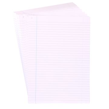 A4 Exercise Paper- 8mm Ruled/Margin- Single Hole- 5 Reams