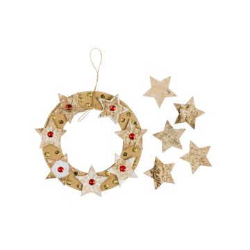 Star Bark Shapes - Pack of 20