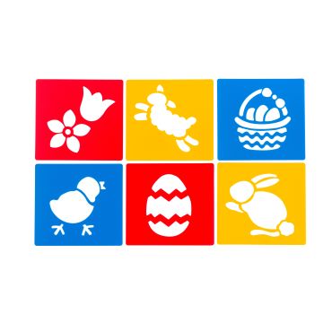 Easter Stencils - Pack of 6
