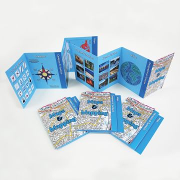 Maps and Mapping Zig Zag - Set of 5