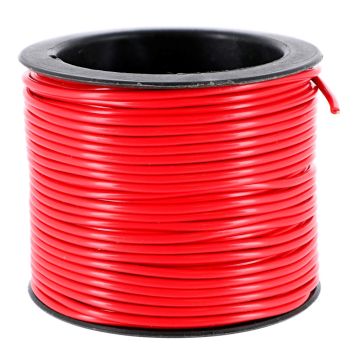 Extra Flexible Single Wire - 25m - Red