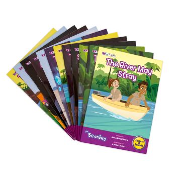 Junior Learning The Beanies Diversity Hi Lo Decodables Phase 5 - Classpack