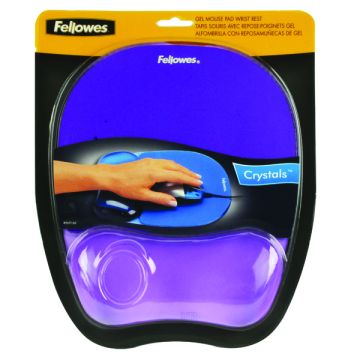 Crystal Gel Mouse Pad - Purple