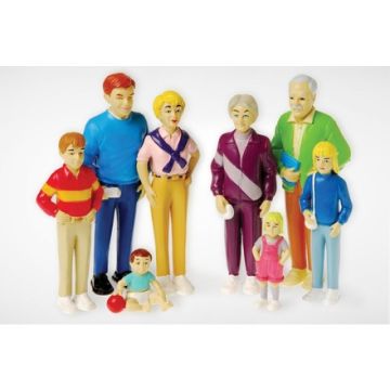PRETEND PLAY FAMILIES (WHITE FAMILY)