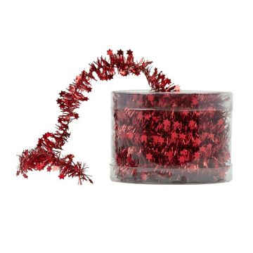 Tinsel Garlands - Red