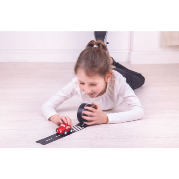 BIGJIGS Toys Roadway Tape - Pack of 3