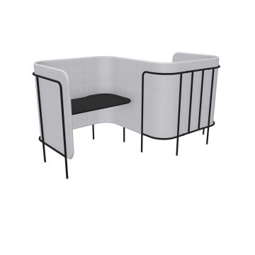 2 Person Snake Pod with Static Table - Serendipity Fabric