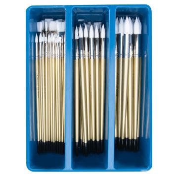Royal & Langnickel Snow White Brushes: Pack of 72
