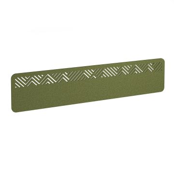 Offset Acoustic Desktop Screen W1800mm - Dark Green