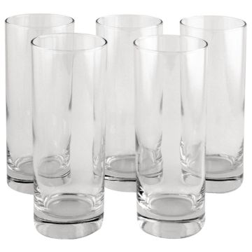 Tall Tumbler Glasses - Pack of 6