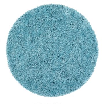 Chicago Shaggy Circle Rug - Duck Egg 133cm