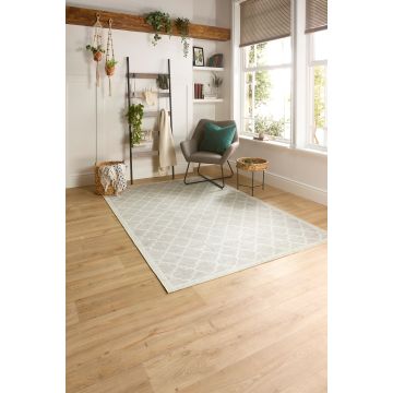 Chateau Stain Resistant Washable Rug - Grey