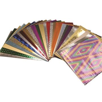 Bumper Metallic Textured Card Assortment - Pack of 30