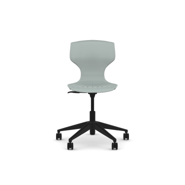 Cogni Task Chair (upholstered) - Black frame - Hazy Jade