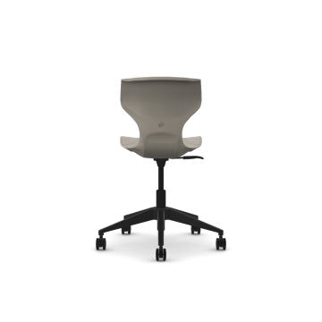 Cogni Task Chair (upholstered) - Black frame - Sand