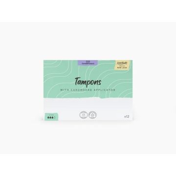 Care and Protect Super Applicator Tampons - Pack of 12