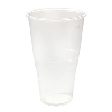 Plastic Pint Glasses - Pack of 50