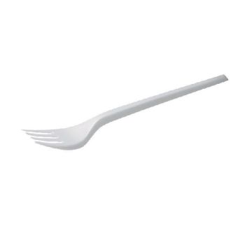 Plastic Forks White - Pack of 100