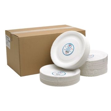 Paper Plates - 230mm (9in) - Pack of 100