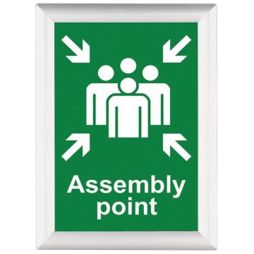 Busygrip Coloured Poster Frame A2 - White