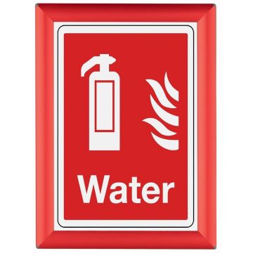 Busygrip Coloured Poster Frame A4 - Red