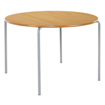 Crushed Bent Circular Table- Dia 600mm - 8-11Y Beech