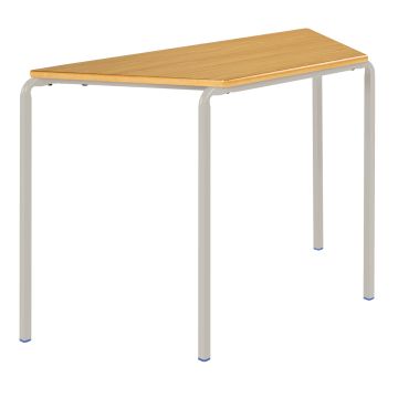 Trapezoidal Table Crush Bent- 1200x600mm - 8-11Y Beech