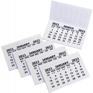 Calendar Tabs - With Covers 2023 - Pack of 50