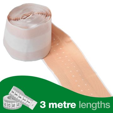 HypaPlast Fabric Dressing Strip Med 3m