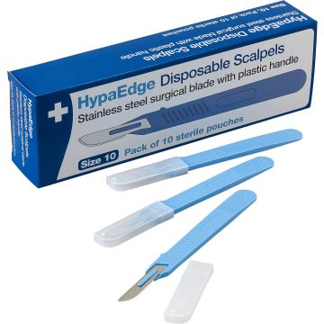 Disposable Scalpels Size 10 - Pack of 10