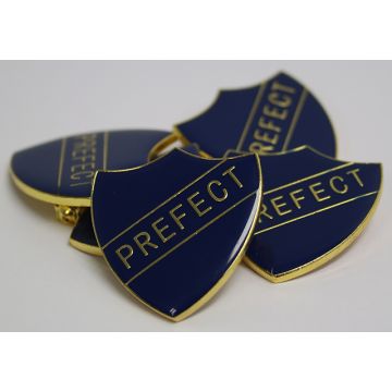 Prefect Shield Badge - Blue - Pack of 10