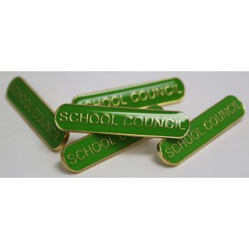 School Council Badge - Green - Pack of 10
