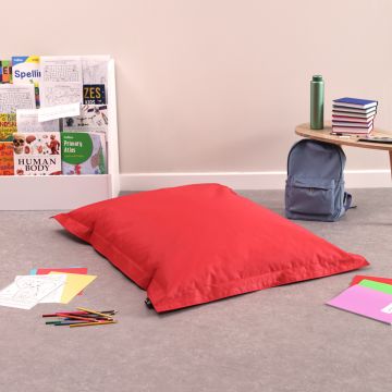 Kids Giant Floor Cushion Beanbag - Red