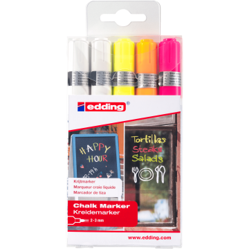 Neo Chalk Markers Set 4095.5 - Pack of 5