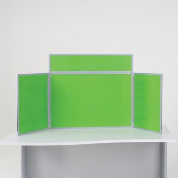 Mini Busyfold Light Table Top Kit With Header & Carry Bag - Apple Green