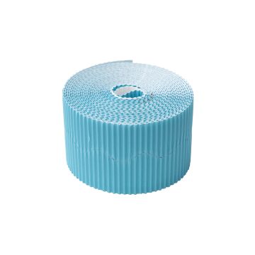 Border-It Corrugated Border Roll 57mmx15m - Light Blue