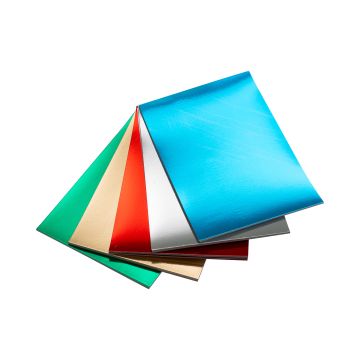 TutorCraft A4 Metallic Paper - Assorted - Pack of 100