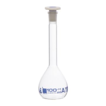 eisco Stoppered Volumetric Flask (Class A)  - 100ml